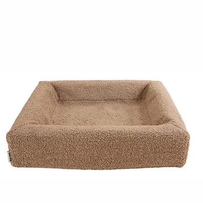 Bia Bed Premium Hoes Teddy 85x70x15 cm - Beige