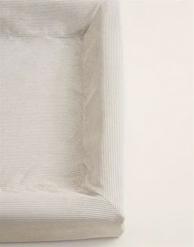 Bia Bed Rib Hoes Hondenmand Bia 4 85x70x15 cm - Zand - Image 2