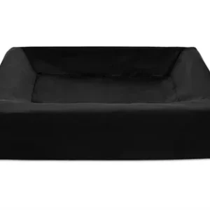 Bia Bed Royal Fluweel Hoes Hondenmand Bia 3 70x60x15 cm - Zwart