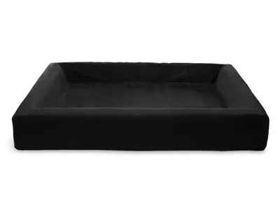 Bia Bed Royal Fluweel Hoes Hondenmand Bia 7 120x100x15 cm - Zwart