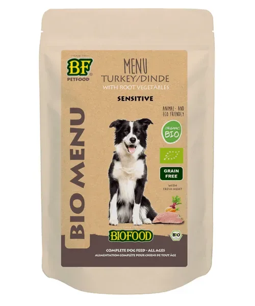 Biofood Bio menu Kalkoen (natvoer 15 x 150g)