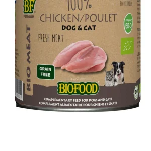 Biofood Organic 100% Rund - Hondenvoer - Kattenvoer - 200 Gram - rund