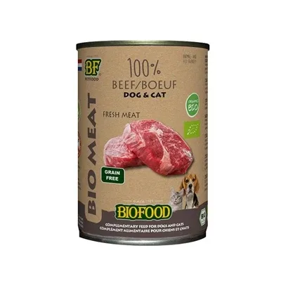 Biofood Organic Hond Rund Menu Blik - 400 gr