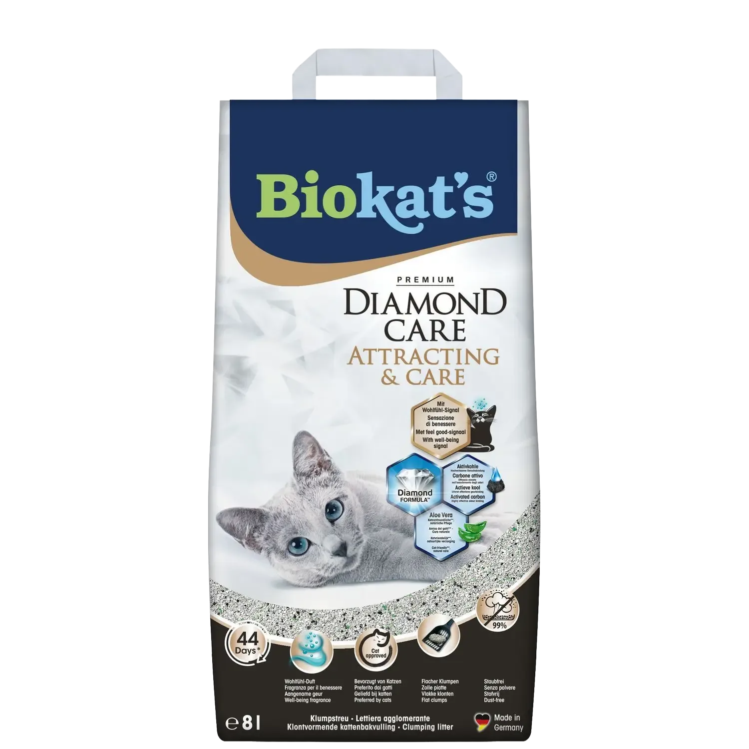 Biokat’s Diamond Attracting & Care 8 L