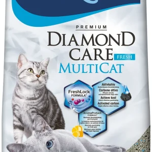 Biokat's Diamond Care MultiCat - Kattenbakvulling - Fijn - 8 Liter