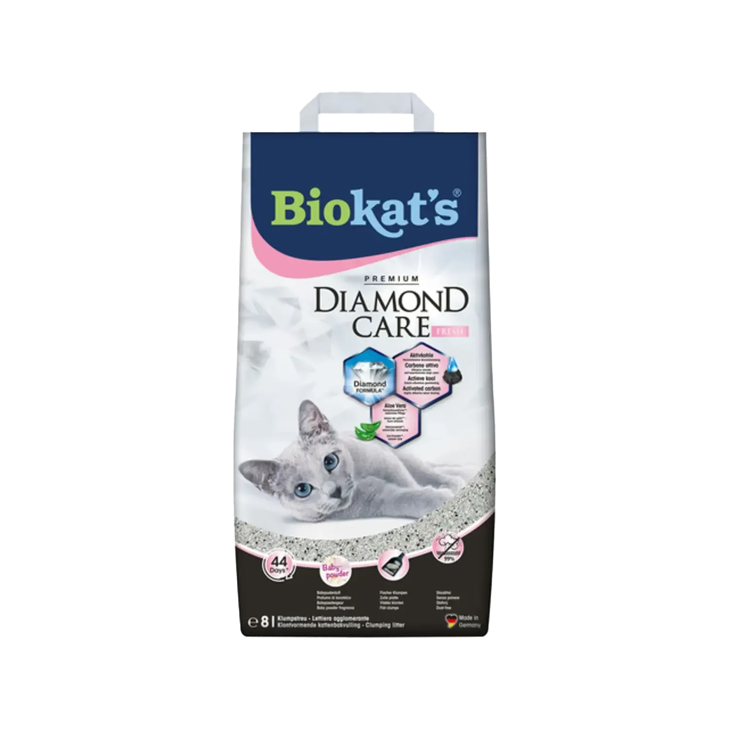 Biokat’s Kattenbakvulling Diamond Care Fresh 8 L