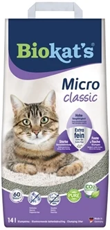 Biokat’s Micro Classic Kattenbakvulling 14 liter