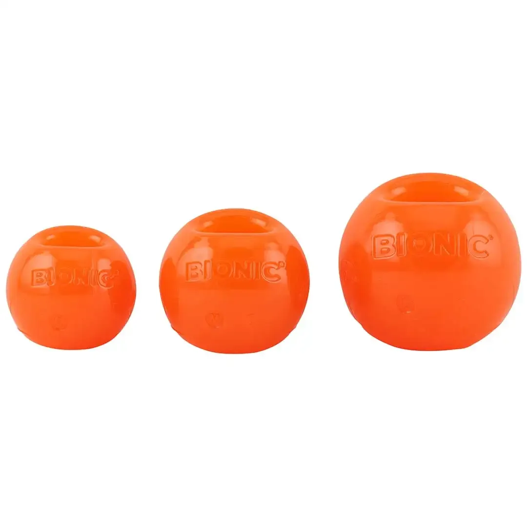 BIONIC Bal L – 8cm oranje - Image 2