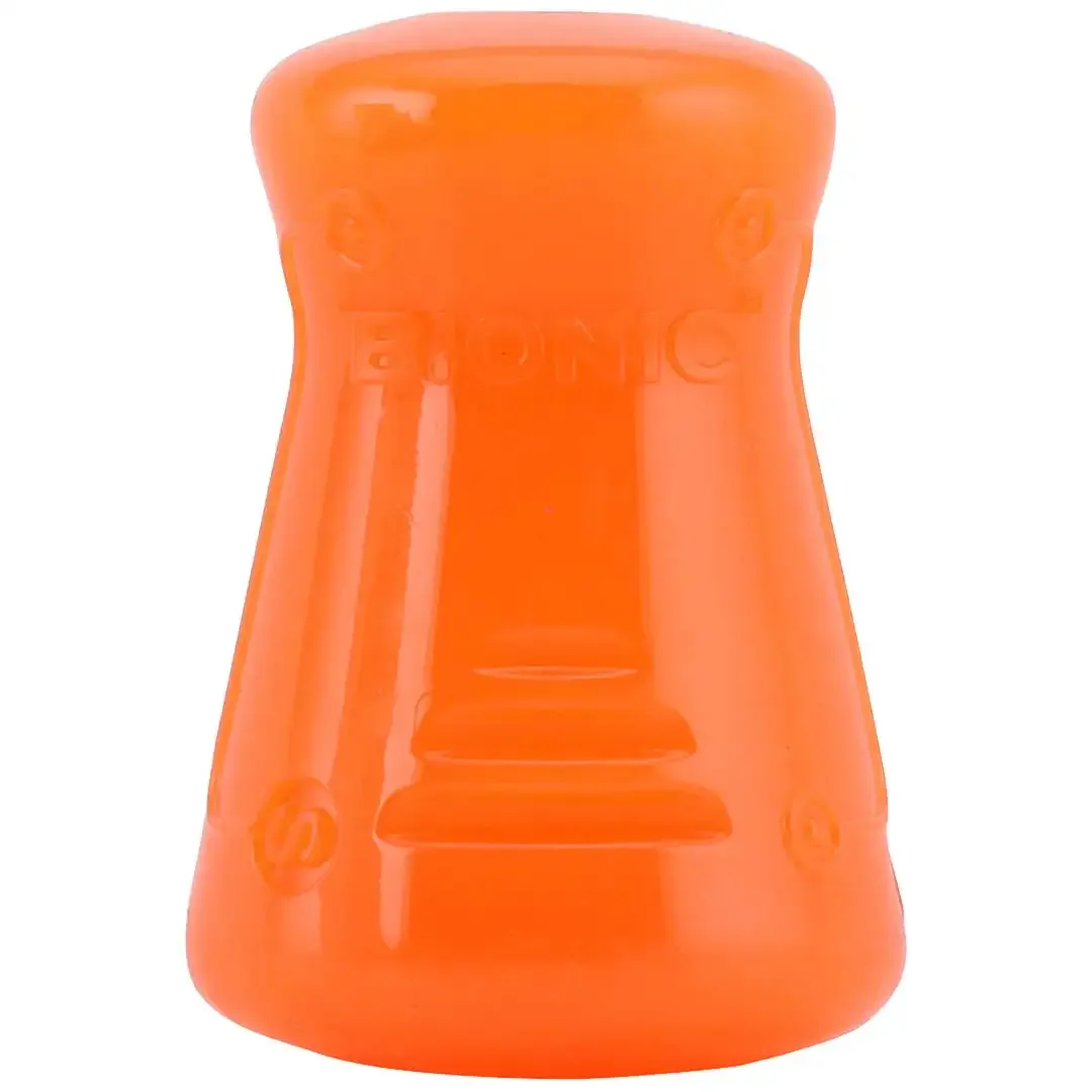 BIONIC voederspeeltje Treat Shaker 5x5x7cm oranje