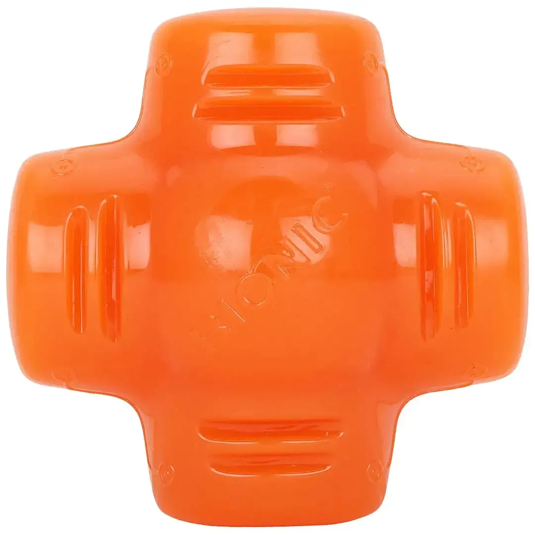 BIONIC voederspeeltje Treat Star 12x12x7cm oranje