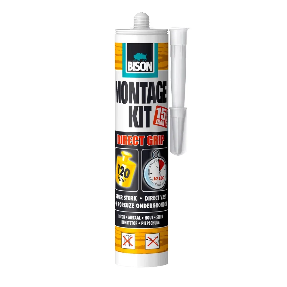 Bison Montagekit Direct Grip - 250 Gram