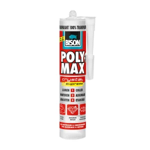 Bison Poly Max Express - Kit - 300 Gram - transparant