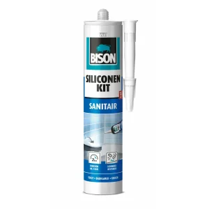 Bison Siliconenkit Sanitair - 310 Milliliter - transparant