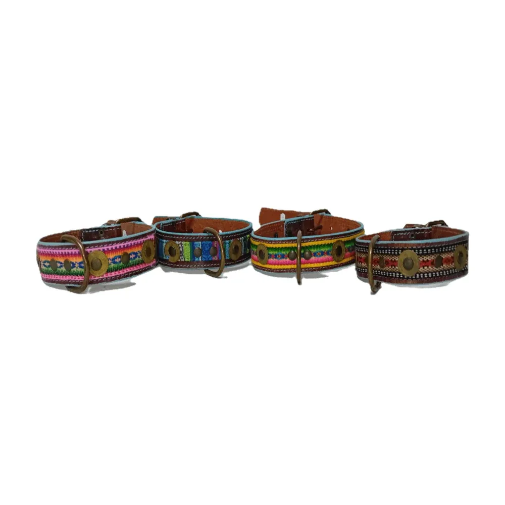 Bohemian - Hondenhalsband – Handgemaakt & Kleurrijk - 54cm - Image 2