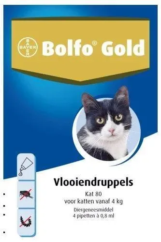 Bolfo Gold 80 (4 x 0,4ml)