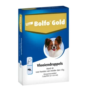 Bolfo Gold Hond 400 - Pipet - Anti vlooien Hond - 2 Stuks - L