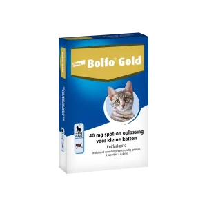 Bolfo Gold Kat Anti-Vlo tot 4 kg 4 pipetten