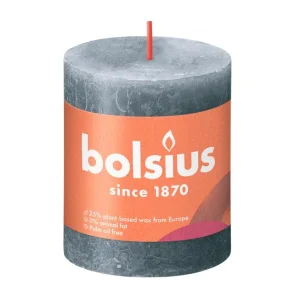Bolsius - Kaars - 13 cm - Blauw