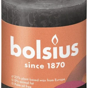Bolsius Shine - Rustieke kaars - 13 cm - Ivoor