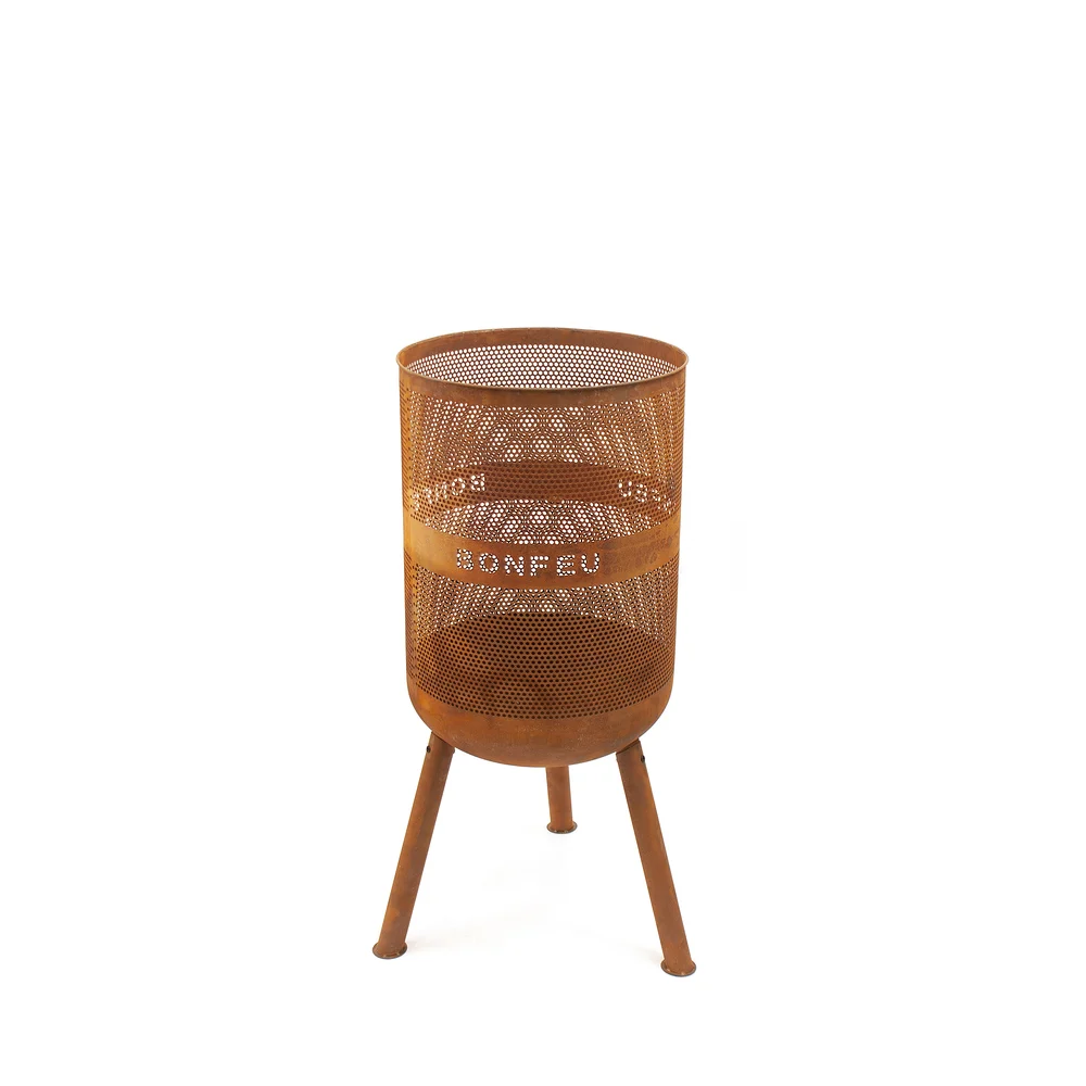 Bonfeu BonVes 45 - Vuurkorf - Rond - Roest - Staal - 45 cm