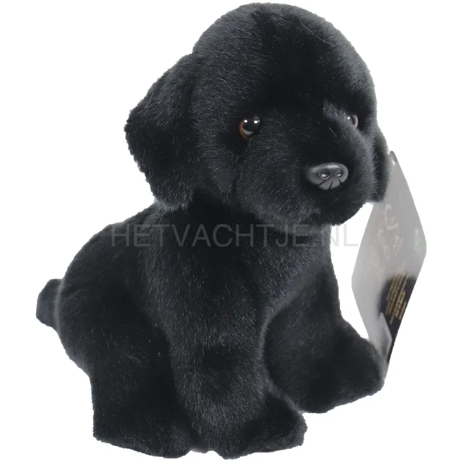 Boony - Natural Decoration Labrador Zwart Pluche - Image 2