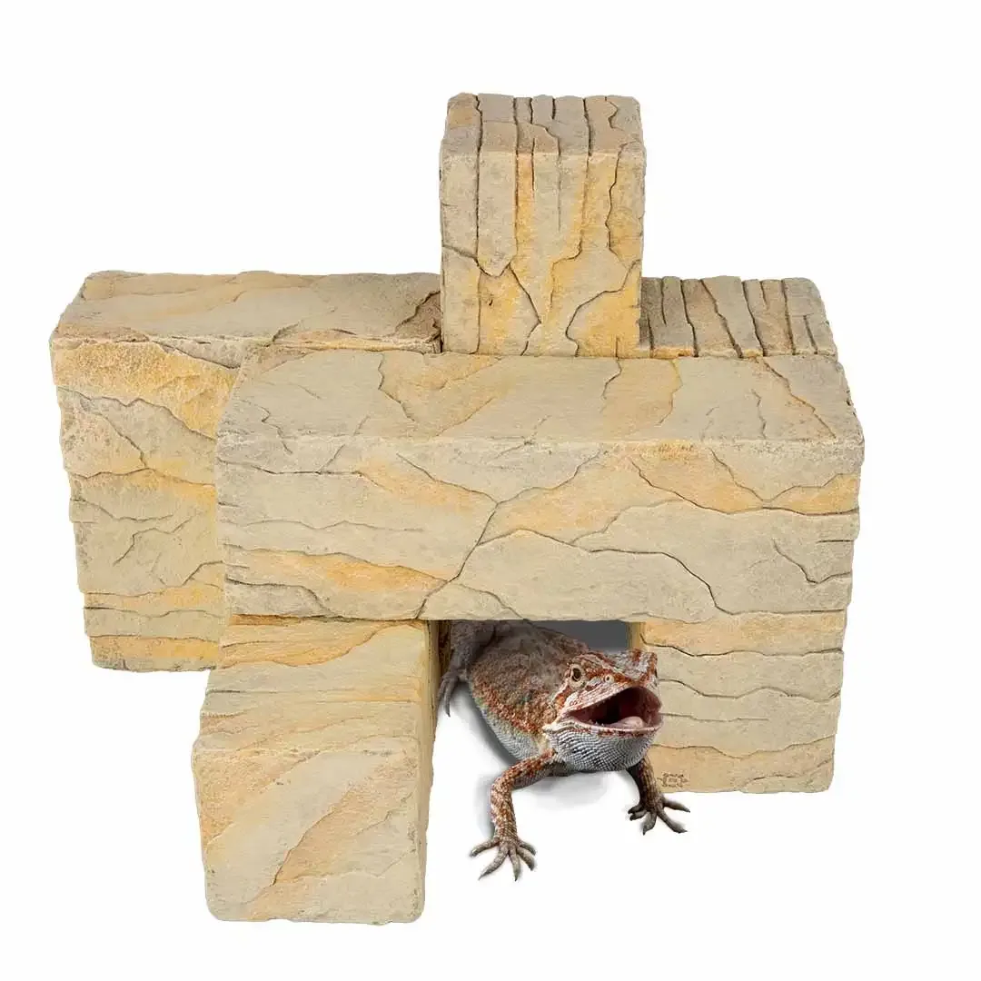 Bouwstenen Terrarium Combo Rock beige