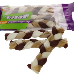 Braaaf Twister Braids (3-pack) - 12 cm