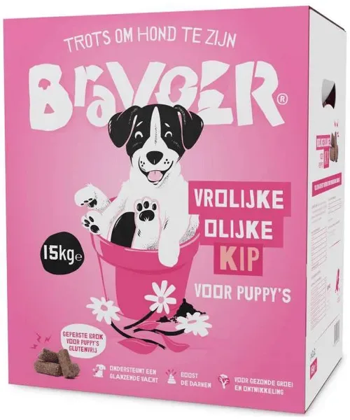 Bravoer Vrolijke Olijke Kip (Geperste brok) - Image 2