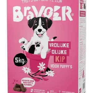 Bravoer Vrolijke Olijke Kip (Geperste brok)