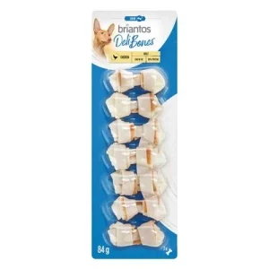Briantos Deli Bones Kip geknoopt 7 x 5 cm voor honden