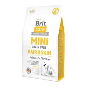 Brit Care Dog Mini - Hair & Skin | Brit hondenbrokjes kleine rassen