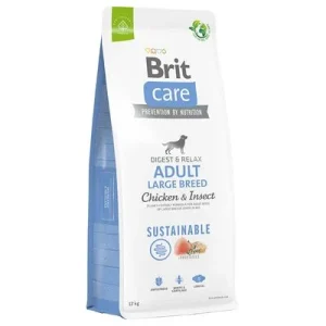 Brit Care Dog Sustainable Adult Large Breed Kip & Insecten