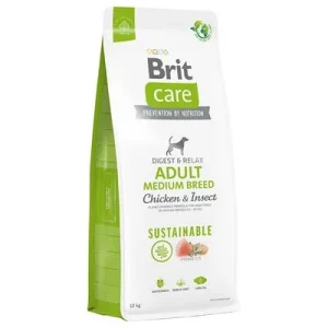 Brit Care Dog Sustainable Adult Medium Breed Kip & Insecten
