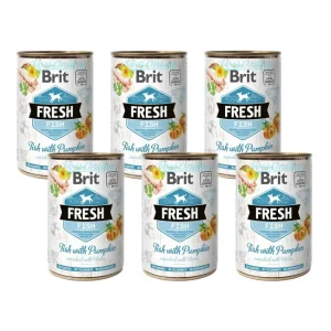 Brit Fresh Fish with Pumpkin Blik