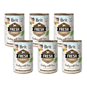 Brit Fresh Turkey with Peas 400g
