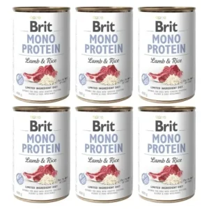 Brit Mono Protein Lamb & Rice 400 gram