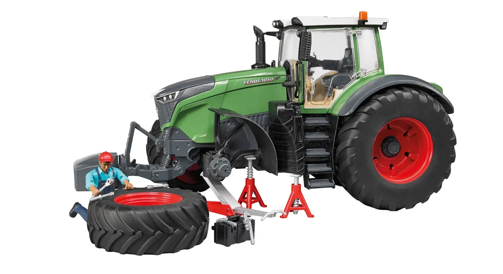 Bruder Fendt 1050 Vario met monteur en accessoires 1:16 - Tractoren