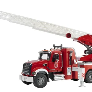 Bruder Mack Granit brandweerladderwagen incl. waterpomp 1:16 - Vrachtwagens & auto's