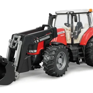 Bruder Massey Ferguson 7624 met voorlader 1:16 - Tractoren