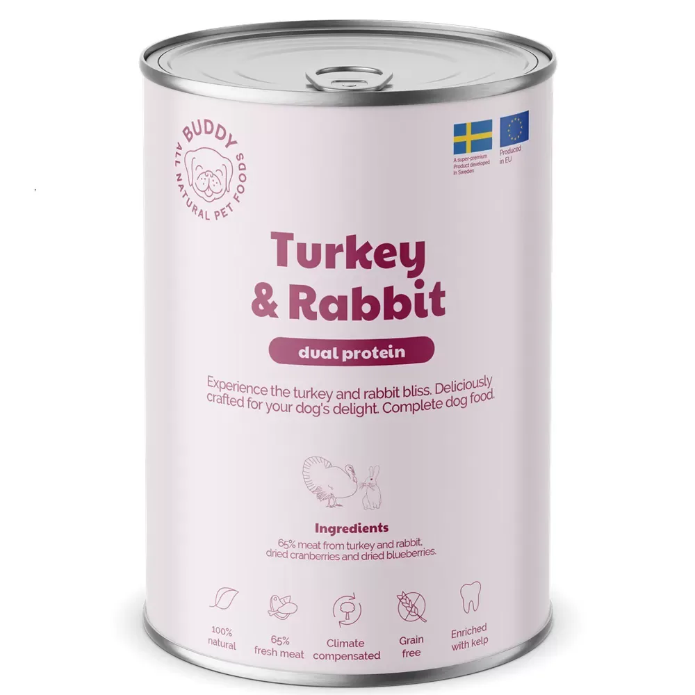 Buddy Can Turkey and Rabbit