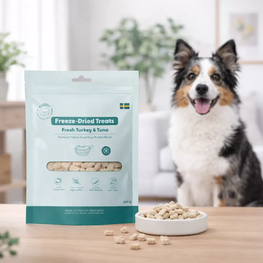 BUDDY Freeze Dried treats Turkey and Tuna - Image 2