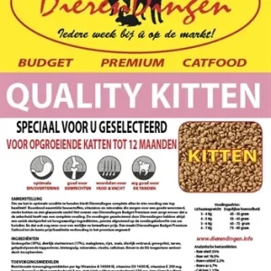 Budget Premium Catfood Quality Kitten - 15 kg