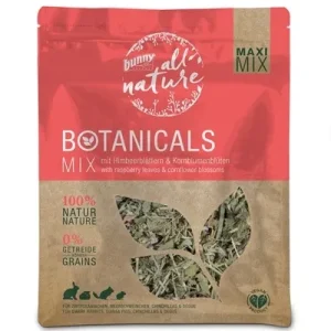 Bunny Nature Botanicals Maxi Mix Frambozenblad Bloemkoolbloesem - 400 gr