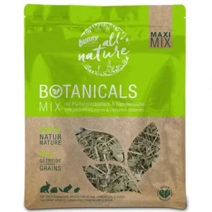 Bunny Nature Botanicals Maxi Mix Pepermuntblad Kamillebloesem - 400 gr