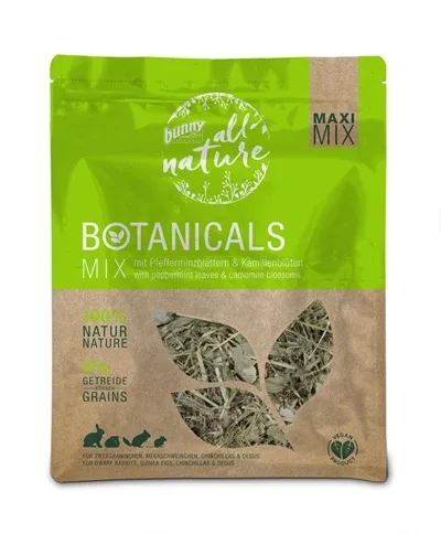 Bunny Nature Botanicals Maxi Mix Pepermuntblad Kamillebloesem - 400 gr
