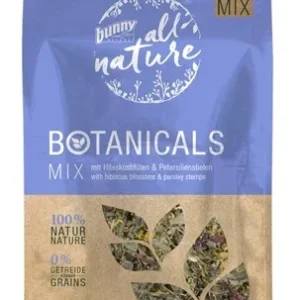 Bunny Nature Botanicals Midi Mix Hibiscusbloesem Peterselie Stelen - 150 gr