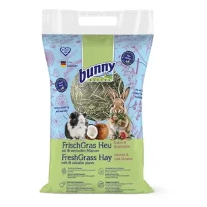 Bunny Nature Freshgrass Hooi Kokos Rozenbloesem - 500 gr