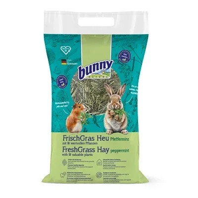 Bunny Nature Freshgrass Hooi Pepermunt - 500 gr