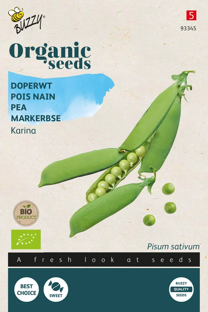 Buzzy Doperwten Pisum sativum Karina - Peulvruchten
