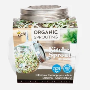 Buzzy庐 Organic Sprouting - Kiempot Salademix - 7.5 Gram